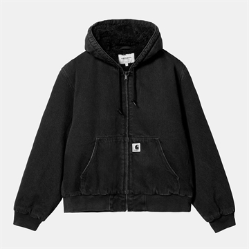 Carhartt WIP Jacket OG Active W Black Stone washed